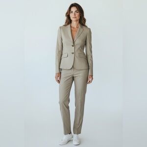 Kasper Gray Ankle Pants